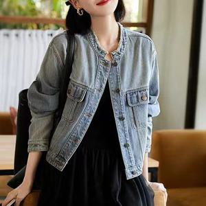 [몽벨리즈]빈티지워싱데님자켓 mde2301571