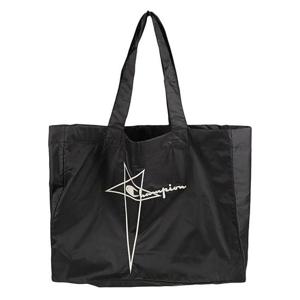 릭오웬스 X 챔피온 여성 블랙 에코백 CW02C5790CHNY09