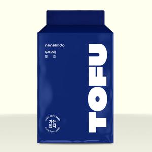 네네린도 대용량 고양이 무색소 두부모래 밀크향 가는입자 44L