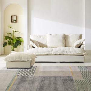 파로마 네오 클라우드 소파 3.5인용 스툴세트 패브릭 코드니