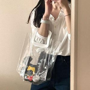 [라일리] Rly 토트백 투명 투명가방 PVC PVC가방