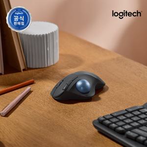 로지텍코리아 ERGO M575S 무소음 무선 트랙볼 마우스