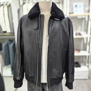 [지이크] 지이크 블랙 리얼 램스킨 무스탕PHGDX9004