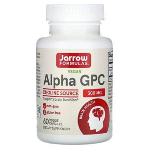 Jarrow Formulas 자로우 알파 GPC 300mg 콜린 소스 60정