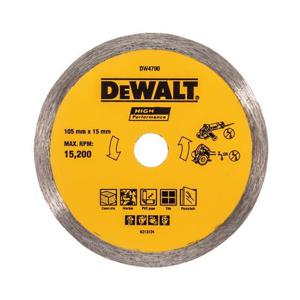 DEWALT 다이아몬드날_DW4790-KR 105x15mm 물날 (bor
