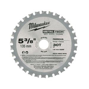 MILWAUKEE 충전원형톱 날(금속용)_4840-4070 5인 치/M