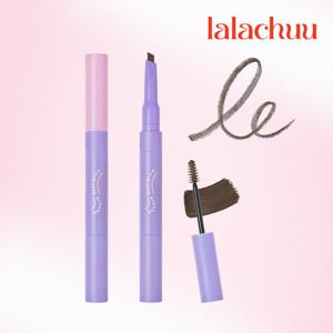 라라츄 스퀘어 듀얼 브로우 (펜슬+브로우카라)