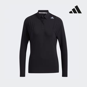 아디다스골프 에어로레디 긴팔 티셔츠 블랙 HB3626