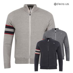 페라어스 남성 투라인배색 니트 골프 바람막이 점퍼 COF44R6041