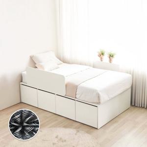 동서가구 엘르 SS 벙커침대+가드+본넬매트리스 DF922198