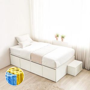 동서가구 엘르 SS 벙커침대+계단+9존독립매트리스 DF922206