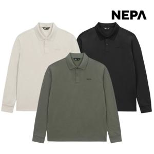 네파 남성 긴팔 카라티 기능성 등산티 간절기 폴로 티셔츠 7K55243