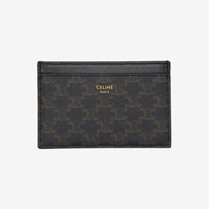 셀린느 트리오페 캔버스 카드지갑 블랙 10B702BQ4.38NO