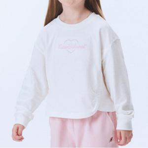 뉴발란스키즈긴팔티 PQC NK9BE3808G-10 NBgC 여아 크롭 긴팔티