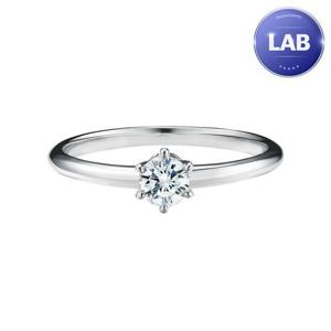 [한국금다이아몬드] 14k 2부 랩 다이아몬드 반지 6프롱 D VS1