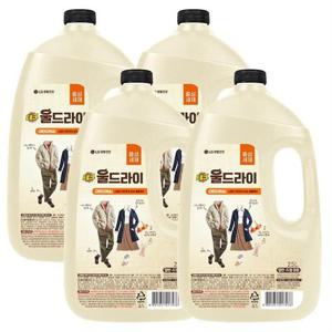 테크 울드라이 세제 오리지널 2.5L 4개