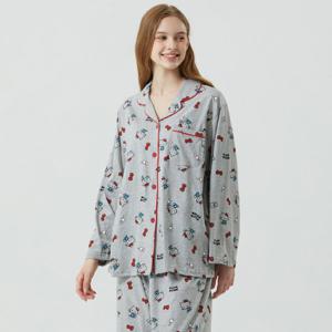 바풀 EL W243-00 키티 잠옷 파자마 투피스 여성 정품 산리오 헬