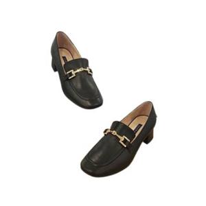 [세라] 여성  소가죽  골드장식 로퍼      (4cm) A23P501