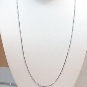 [블루케이] 실버925 도금 이태리체인 1미리 60cm+보조