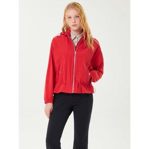 [볼빅어패럴] 여성 골프 아웃 후드 바람막이 점퍼 VLWBO973_RE