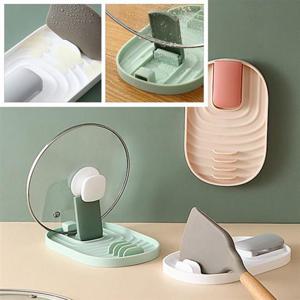 접이식 조리도구 정리대 주방용품홀더 뚜껑거치대 국자받침대 뚜