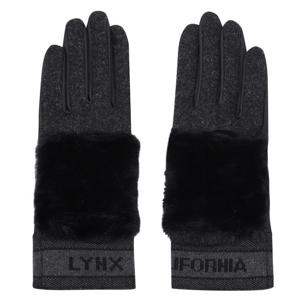 [링스] 여성 퍼포 방한 그립 양손 장갑 L21D4GV351_BK