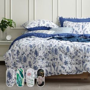 메종노아 소프트플란넬 차렵이불 패드 베개커버 세트 SS 4색상