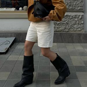 [공식] ASH(아쉬) LEWIS 르위스 롱 부츠 (AF4D01720/BL)