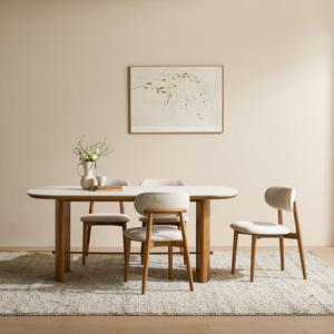 리바트 이니스 1800 내추럴 세라믹 식탁