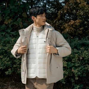 [라코스테 공식]남성 경량 다운 베스트 BF825E-54NH 70V