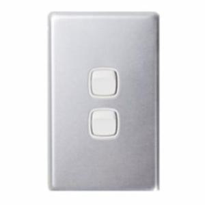 엑셀 매트실버 2구 스위치 르그랑