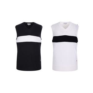 혼마골프 남성 FW 브이넥 니트베스트 951731201