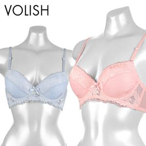 볼리쉬 라보떼 레이스 몰드 여성 볼륨업 브라 2종 A-D컵 1029BR2