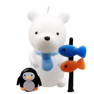 (이야코) 양초만들기 동물나라 백곰 06번