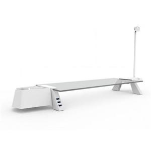 천하 스마트독 브릿지 USB 3.0 S324 화이트/투명/81