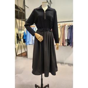 [코데즈컴바인] (CJC-OP001W9Z) 포켓 반집업 원피스