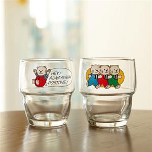 빈티지 미니 유리컵 2P 세트 - 01 Poti