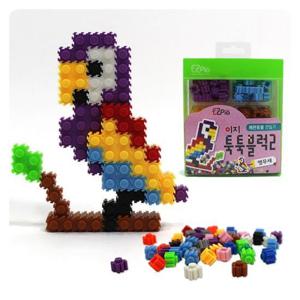 이지 툭툭블럭 만들기 (앵무새) 4EA