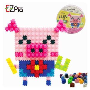 이지 툭툭블럭 아기돼지삼형제-긍정돼지 4EA