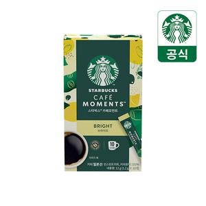 스타벅스 카페모먼트 스틱커피 10T 브라이트