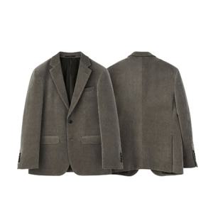 [맨잇슈트]맨잇슈트 가을 겨울 코듀로이 면 스판 골덴 베이지 콤비재킷