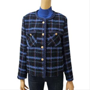 [모노앤밀키]블루트위드 재킷 MWF10JK05R