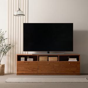 나무뜰 진저 원목 1800 와이드 거실장 FMF202C (착불)