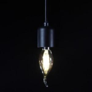 LED 전구 에디슨 촛대구 플레임 램프 4W 골드 E14 K