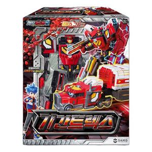 [애들랜드]SAMG 메탈카드봇S 기간트렉스 변신 로봇 장난감