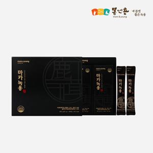 [몸엔용] 블랙마카 마카녹용 10g x 30포 녹용마카스틱