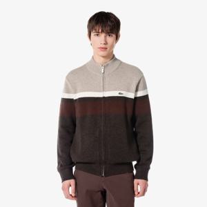 [라코스테 공식]남성 하이넥 컬러블럭 가디건 AH701E-54N SHI