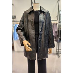 [코데즈컴바인] (CJC-LE381W9Z)레자트렌치 하프코트