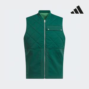 아디다스골프 24FW 남성 고투 퀼티드 베스트 그린 IW6705