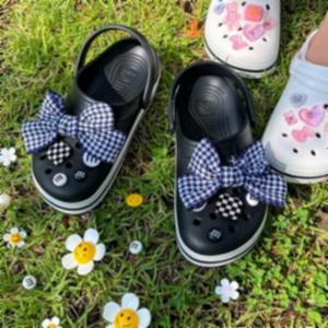 꾸미기 샌들 파츠 신발 곰돌이 4type 세트 꽃모양